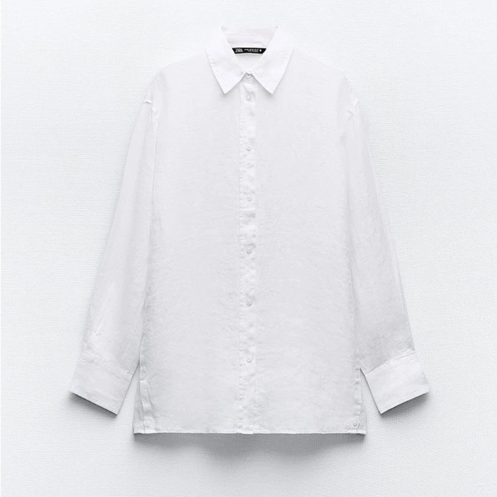 White Button-Up Shirt